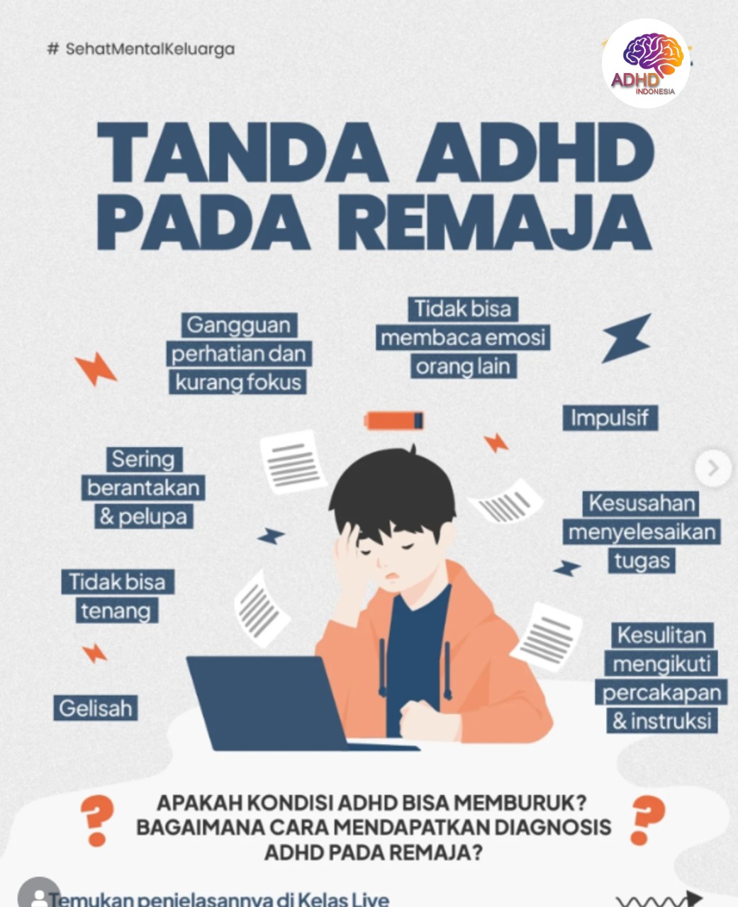 Screening ADHD Non-Diagnostik: Edukasi Awal bagi Orang Tua di Provinsi Gorontalo